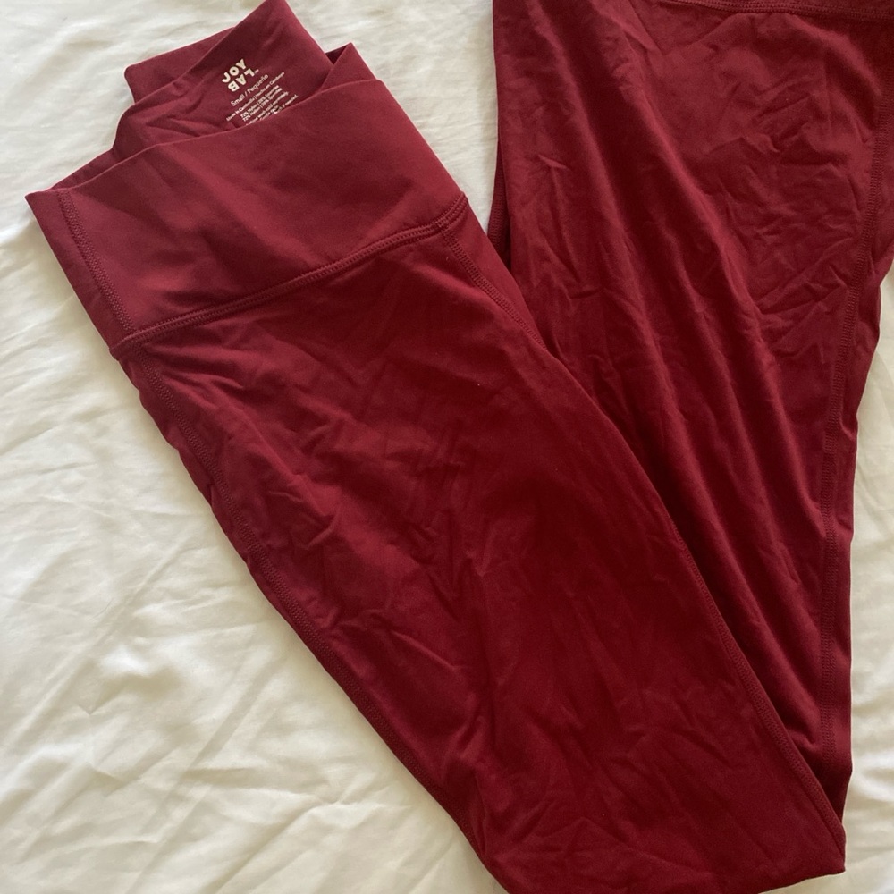 —SOLD— JoyLab Maroon Red FLared Leggings